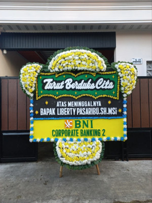 Papan Bunga Duka di Pasir Datar Indah