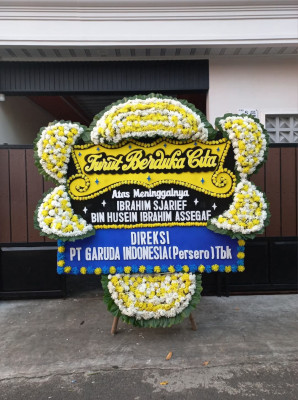 Papan Bunga Duka di Pasir Datar Indah