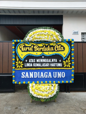 Papan Bunga Duka di Pasir Datar Indah