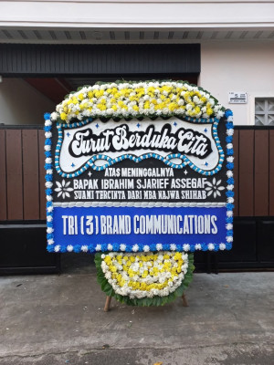 Papan Bunga Duka di Pasir Datar Indah